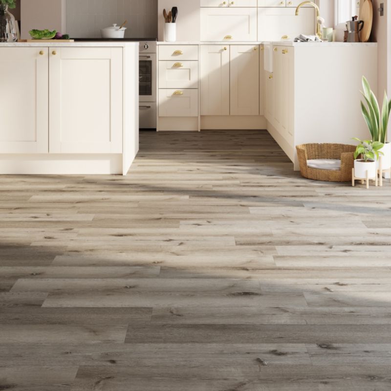 Vinylgulv Ragga Eg Rustik Grå 1,11 m²