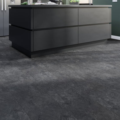 GoodHome SPC Black Slate vinylgulvpaneler 2,23 m²