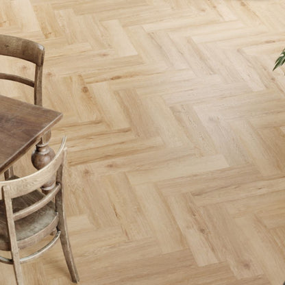 Vinylgulv SPC Eg Bedford Fiskeben 592x148 mm Beige 1,4 m²