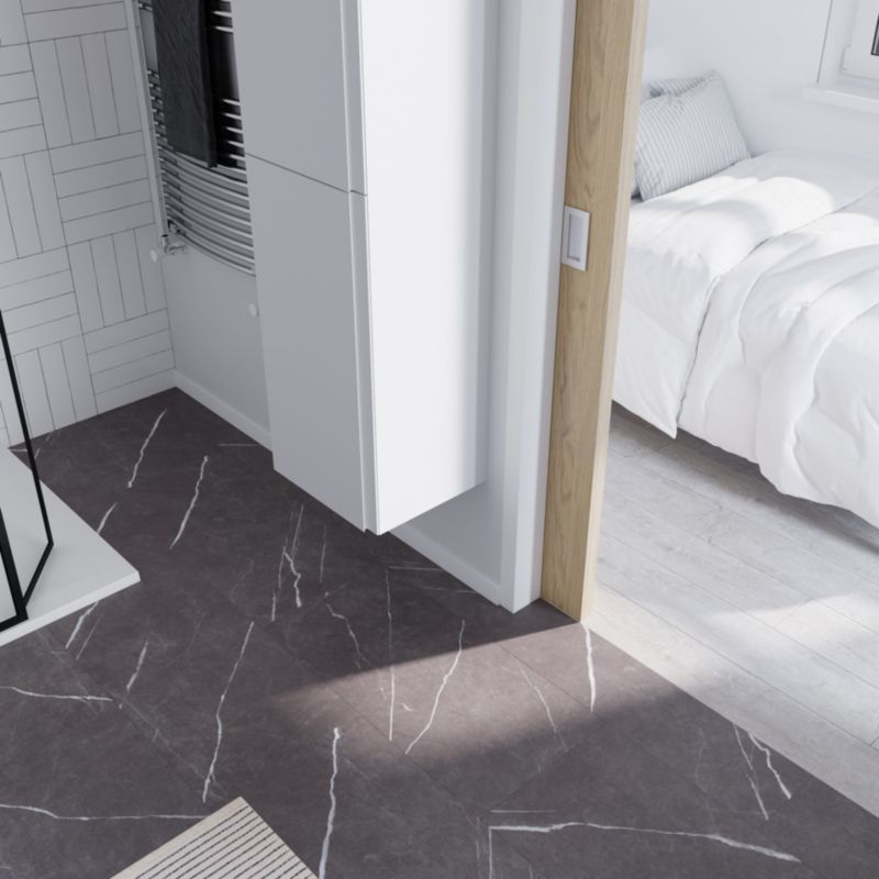 GoodHome SPC Gladstone White vinylgulvpaneler 2,17 m²