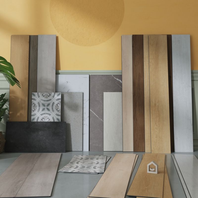 GoodHome SPC White Marble vinylgulvpaneler 1,92 m²