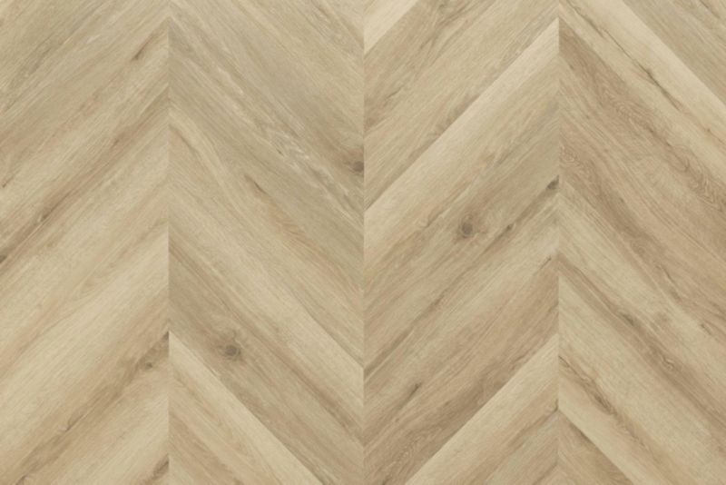 Floornity SPC vinylgulvpaneler i sildebensmønster, Eg Annabelle, 1,44 m²