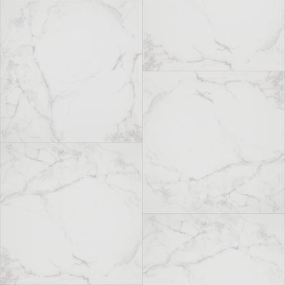 Vinylgulv Bianco Stone 61x61 cm Hvid 1,48 m²