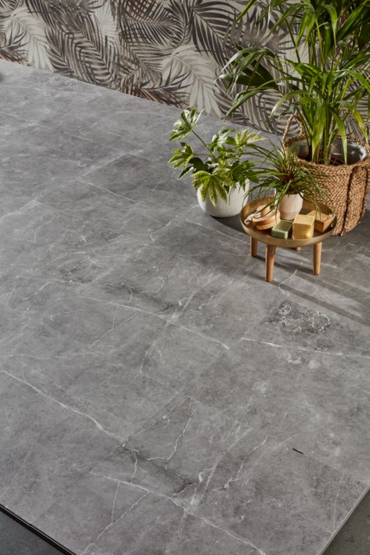 Vinylgulv Lappato Stone 61x61 cm Grå 1,49 m²