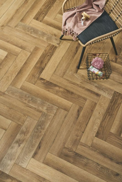 Vinylgulv Eg Natur Vandtæt 1,48 m²