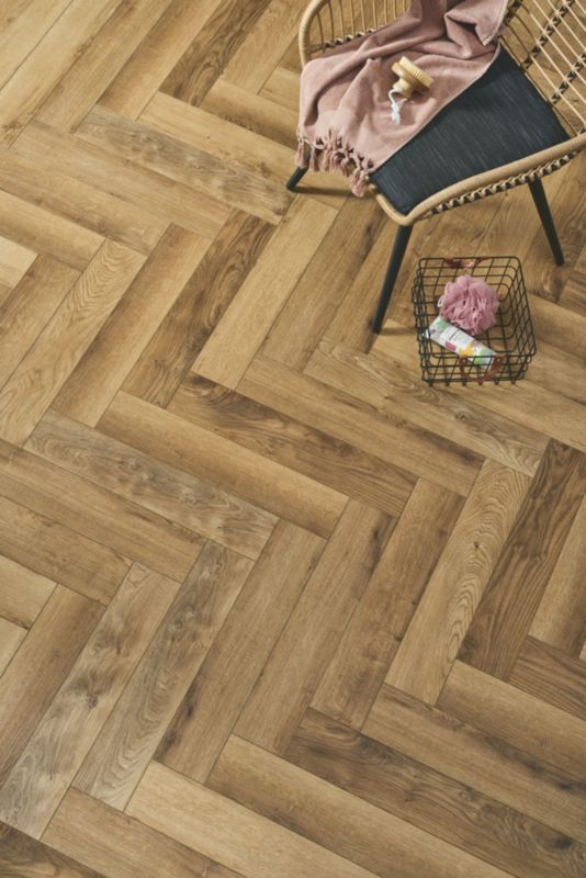 Vinylgulv Eg Natur Vandtæt 1,48 m²