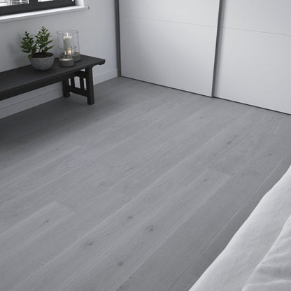 Vandtætte vinylgulvpaneler GoodHome grå eg plank 2,2 m²