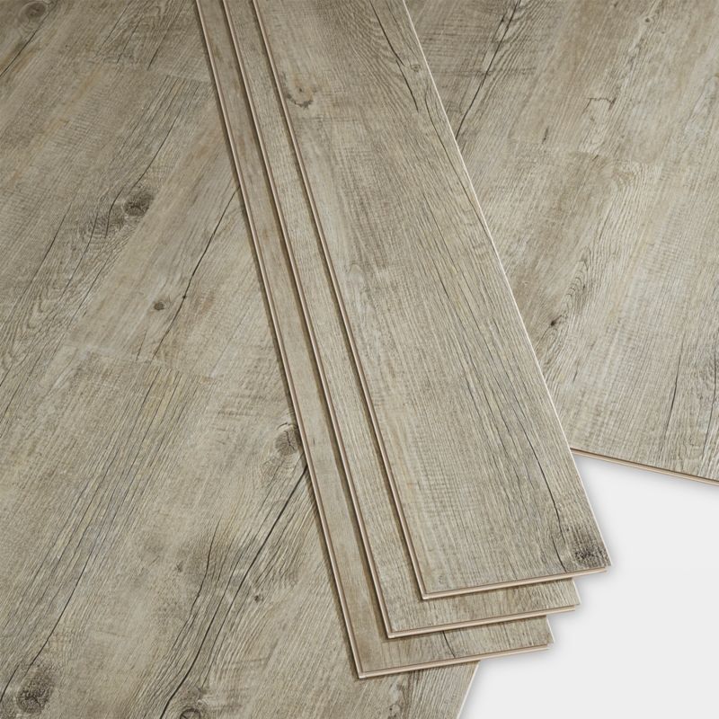 Vandtætte vinylgulvpaneler GoodHome egetræ plank gråbrun patineret 2,2 m²