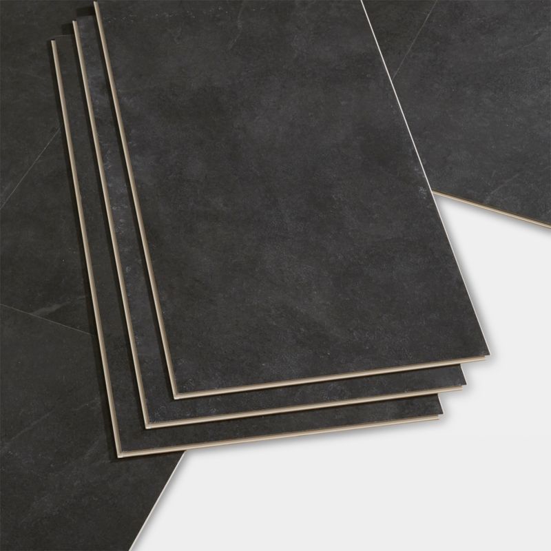 Vandtætte vinylgulvpaneler GoodHome sort flise 2,2 m²