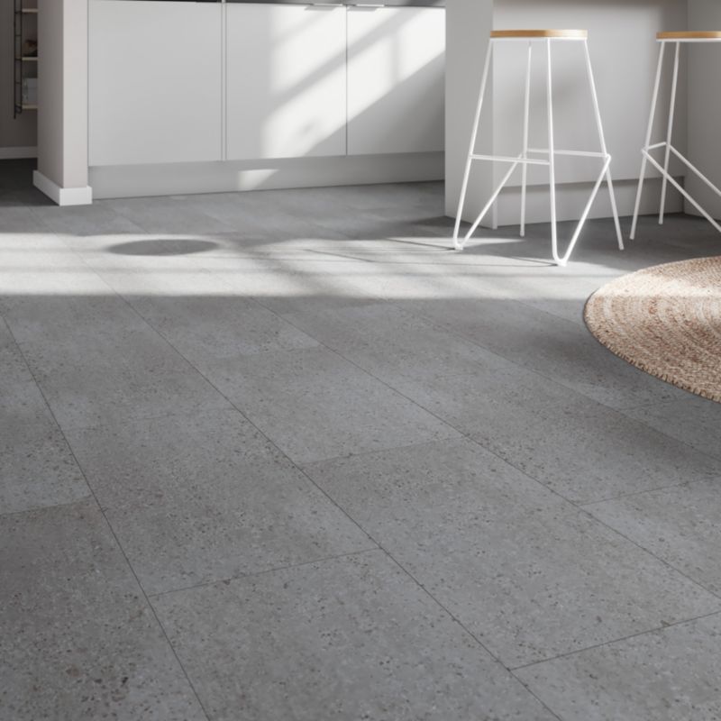 Vinylgulv SPC Granito 2,23 m² Grå