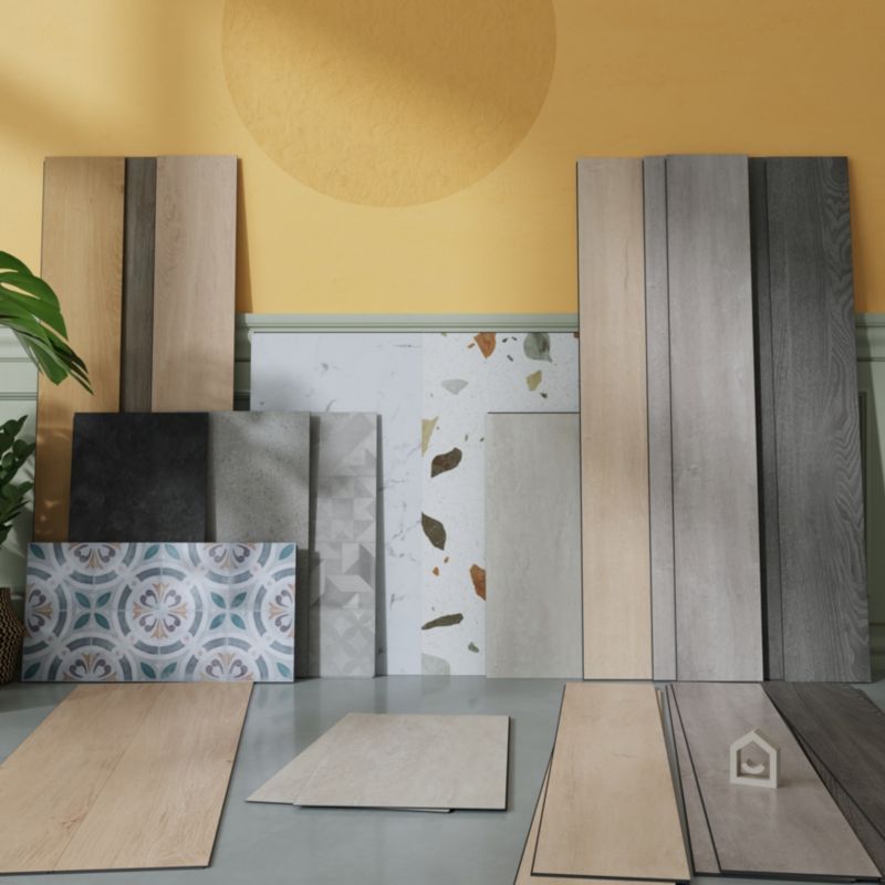 SPC Vinylgulv Granito 2,23 m² Grå Mat