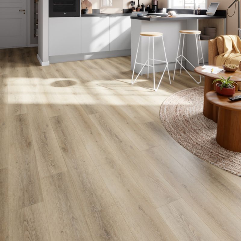 Vinylgulv SPC Klik 122x18 cm Natur Trælook 1,98 m² | 5059340802428