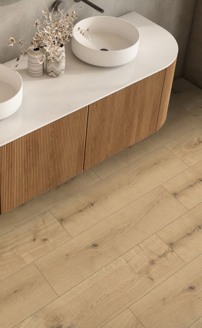 Vinylgulv SPC Eg Natur 121x23,4 cm Brunt 1,98 m²