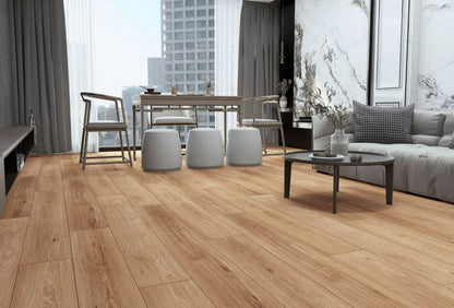 Vinylgulv Dąb Isla 152,4x30 cm Brun 1,83 m²
