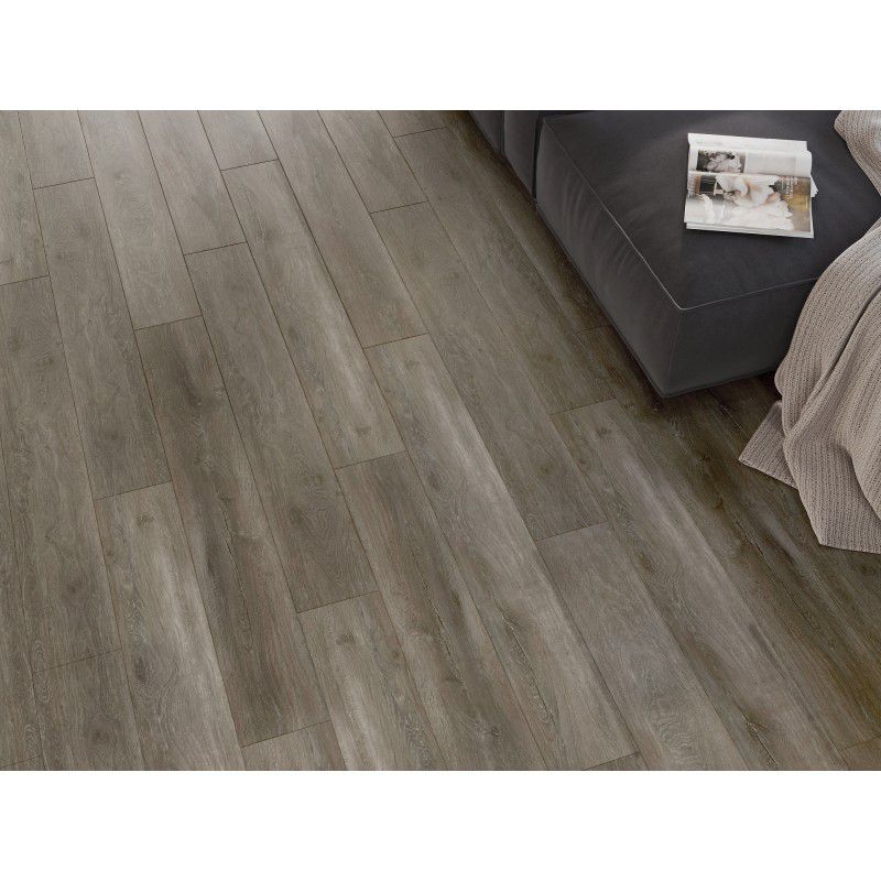 Vinylgulvpaneler Grå Eg Mexen 1240x182 Sherwood 8 stk.