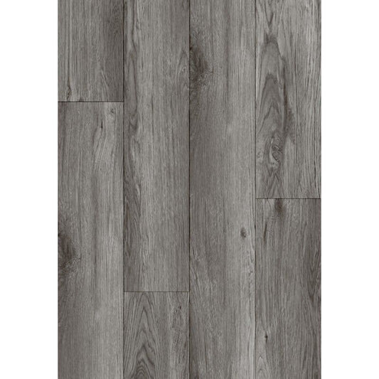Mexen Claremont grå vinylgulvpaneler 1240 x 182 mm, 8 stk.