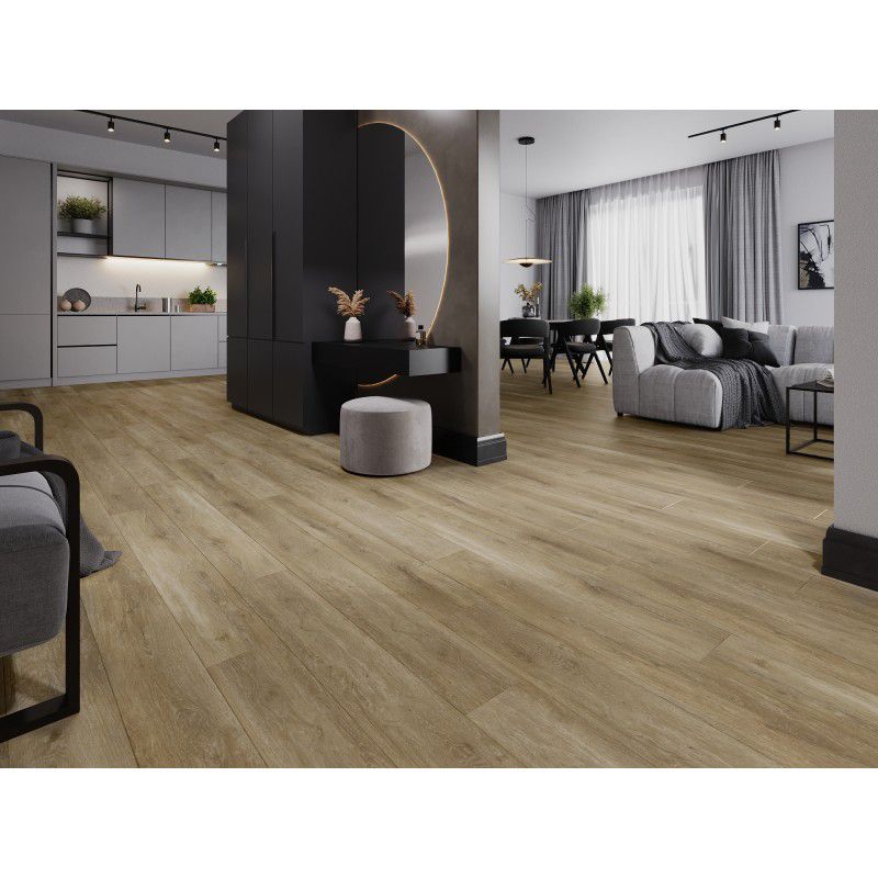 Mexen vinylgulvpaneler 1240x182 Clermont naturlig eg 8 stk.