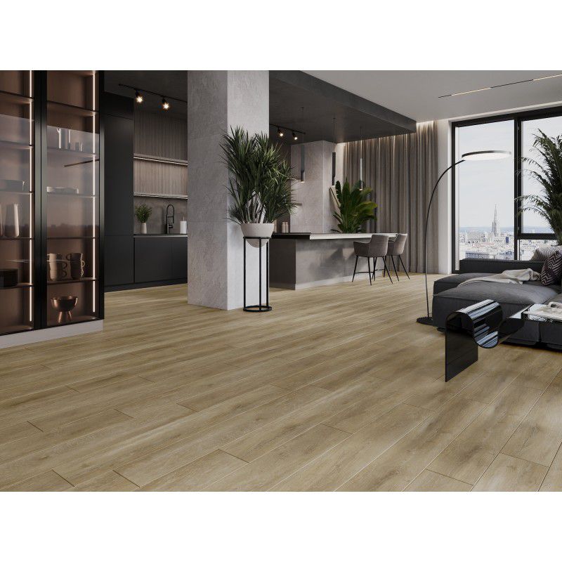 Mexen vinylgulvpaneler 1240x182 Clermont naturlig eg 8 stk.