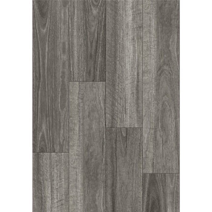 Mexen Everglades vinylgulvpaneler 1240x182 grå 8 stk.