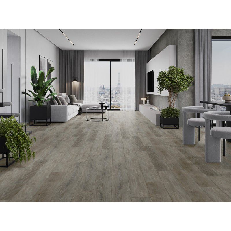 Mexen vinylgulve 1240x182 La Porte grå 8 stk.