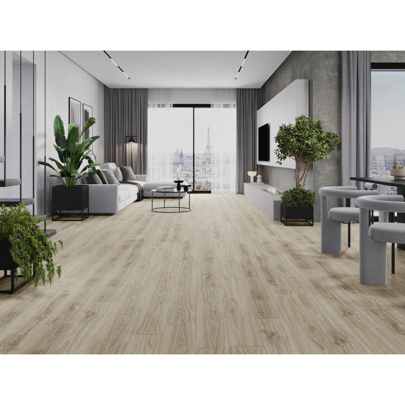 Mexen vinylgulvpaneler 1240 x 182 Madison naturlig eg 8 stk.