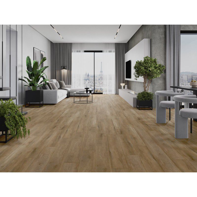Mexen vinylgulve 1240 x 182 mm Long Creek Eg 8 stk.