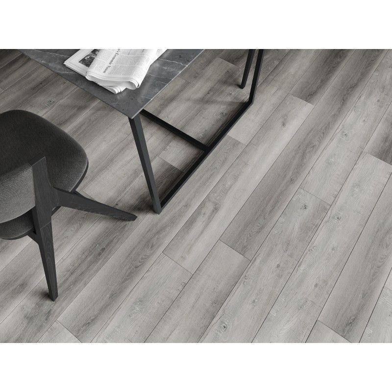Mexen vinylgulve 1240 x 182 mm Santa Clara grå 8 stk.