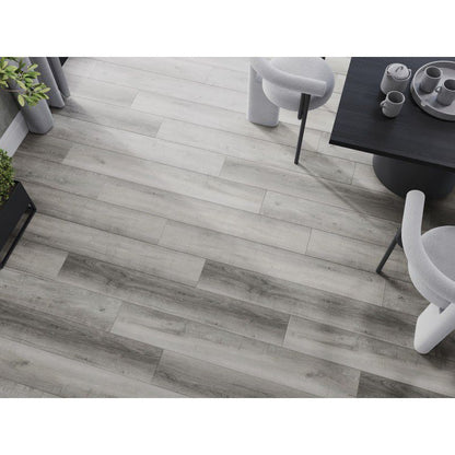 Mexen vinylgulve 1240 x 182 mm Santa Clara grå 8 stk.