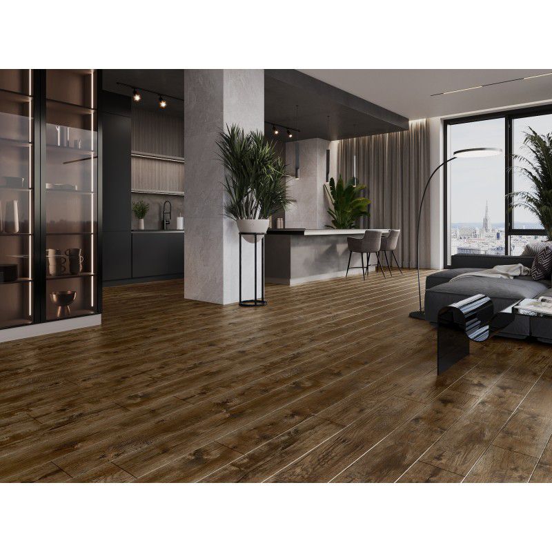 Mexen vinylgulve 1240 x 182 Mount Vernon valnød 8 stk.