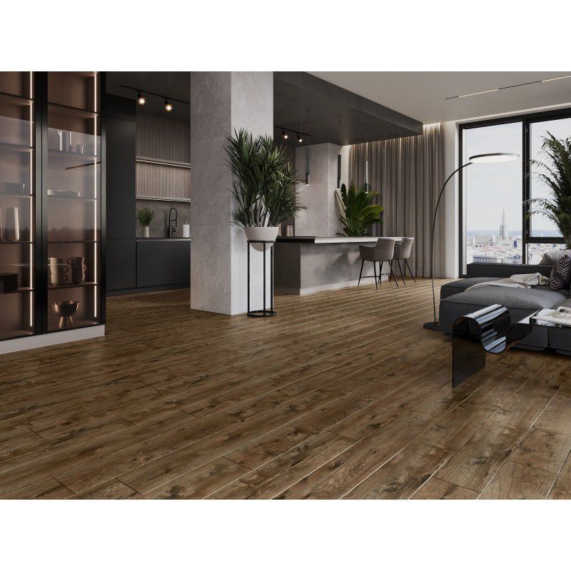 Mexen vinylgulve 1240x182 Orange Beach brun 8 stk.