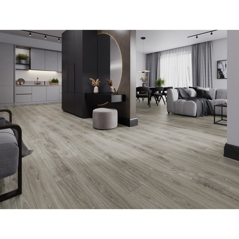 Mexen vinylgulve 1240x182 Silver Creek grå 8 stk.