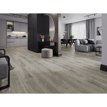 Mexen vinylgulve 1240x182 Silver Creek grå 8 stk.