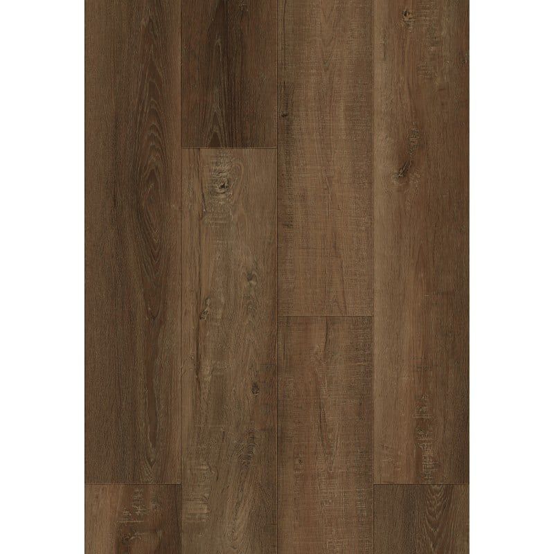 Mexen vinylgulvpaneler 1240x182 mm Queen Creek brun 8 stk.