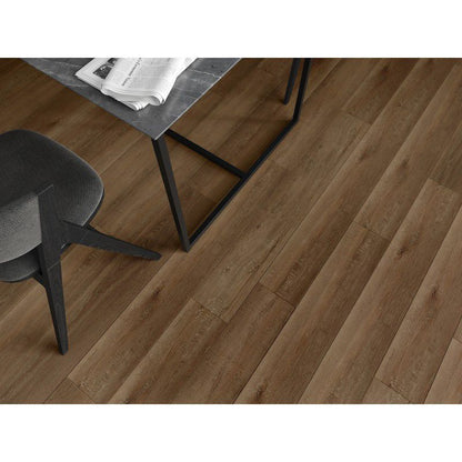 Mexen vinylgulvpaneler 1240x182 mm Queen Creek brun 8 stk.