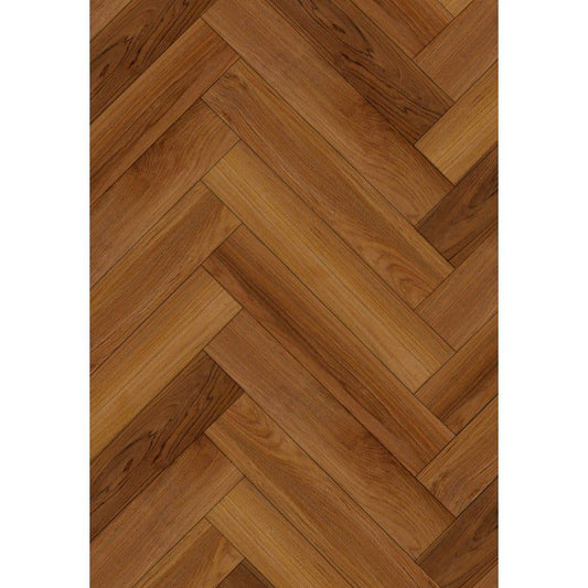Vinylgulvpaneler, Mexen, 635 x 127 mm, Lubbock, Teak, 20 stk.