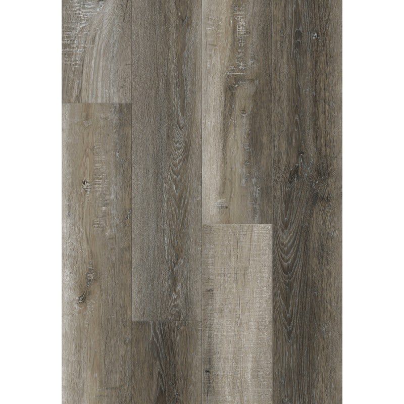 Mexen Aspen vinylgulvpaneler 1240 x 182 mm grå eg 8 stk.