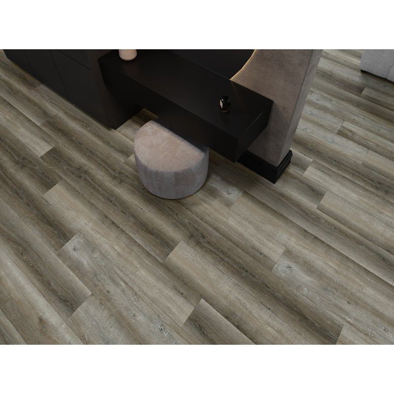 Mexen Aspen vinylgulvpaneler 1240 x 182 mm grå eg 8 stk.