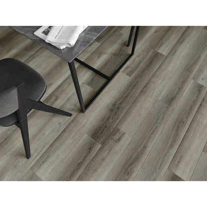 Mexen Aspen vinylgulvpaneler 1240 x 182 mm grå eg 8 stk.
