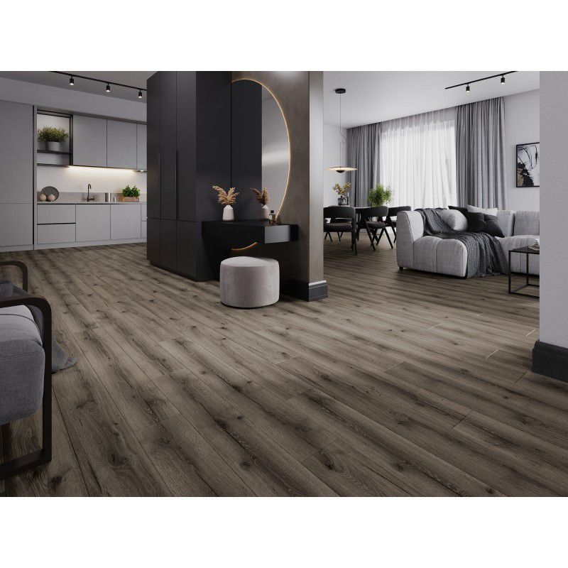 Mexen Sierra Vista vinylgulve i brun eg 1240x182 mm, 8 stk.
