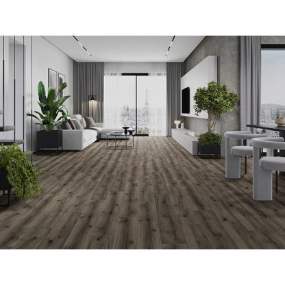 Mexen Sierra Vista vinylgulve i brun eg 1240x182 mm, 8 stk.