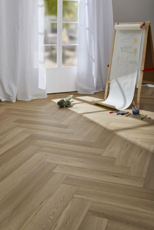Vinylgulv Dąb Ottawa Fiskebensmønster 1,48 m²