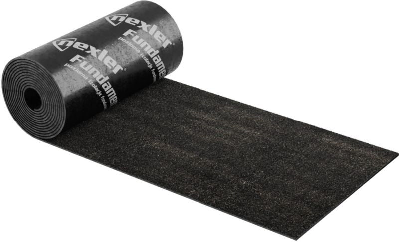 Murpap Fundament 33 cm x 10 m Mørkegrå