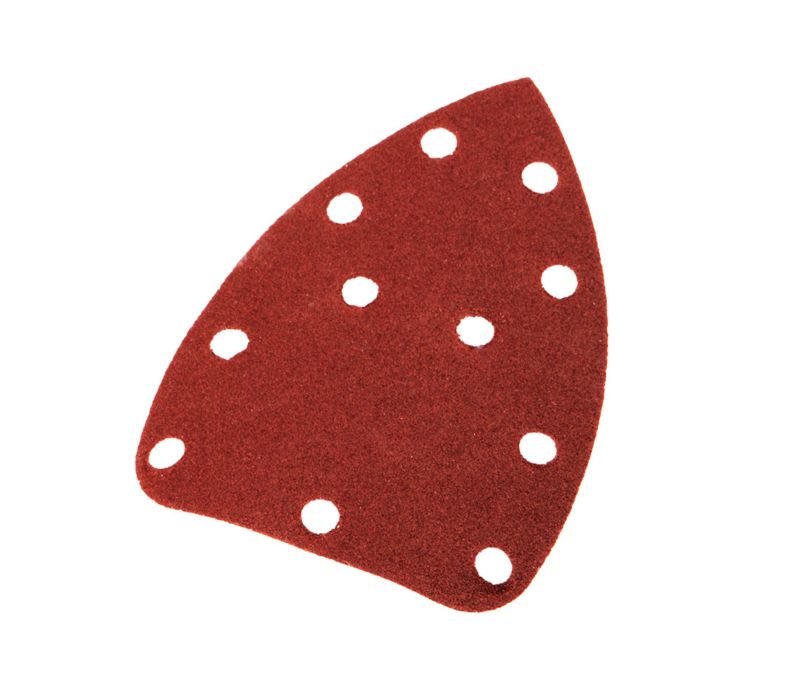 Velcro slibepapir til delta-sliber GRAPHITE 140 x 140 x 80 mm kornstørrelse K120, 5 stk.