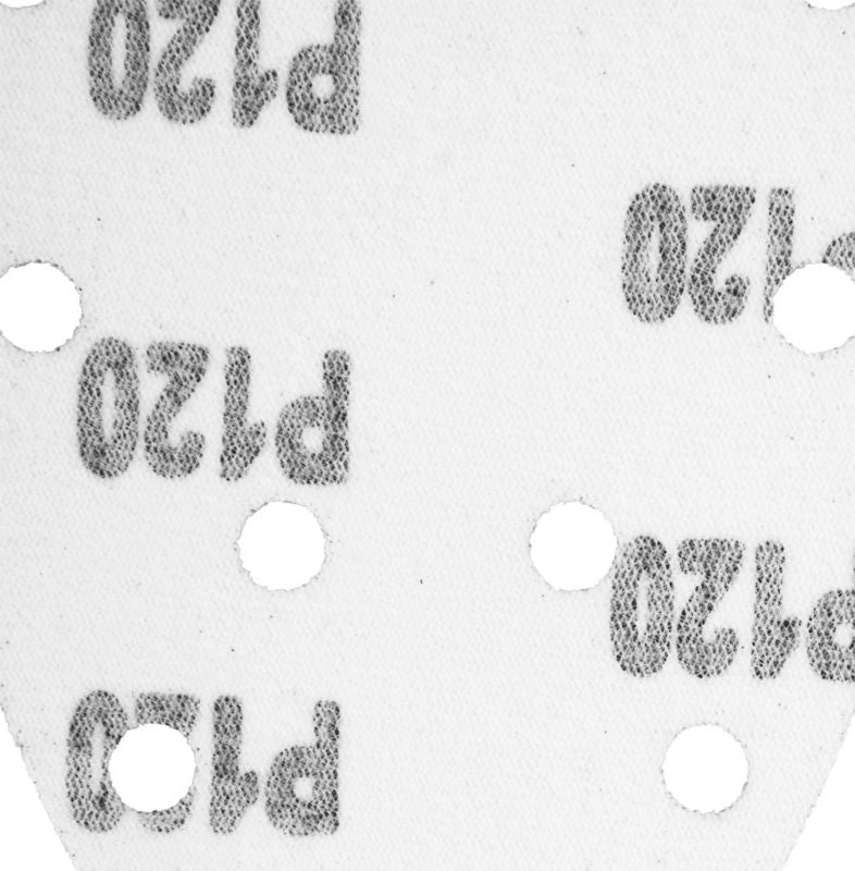 Velcro slibepapir til delta-sliber GRAPHITE 140 x 140 x 80 mm kornstørrelse K120, 5 stk.