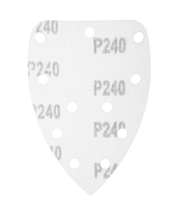 Velcro slibepapir delta GRAPHITE 140 x 140 x 80 mm kornstørrelse K240, 5 stk.