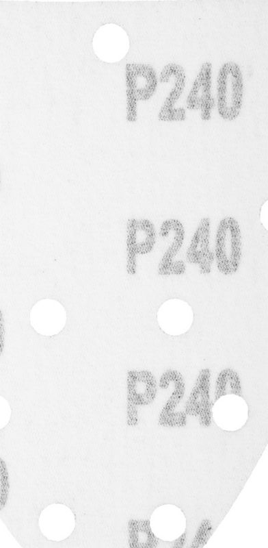 Velcro slibepapir delta GRAPHITE 140 x 140 x 80 mm kornstørrelse K240, 5 stk.