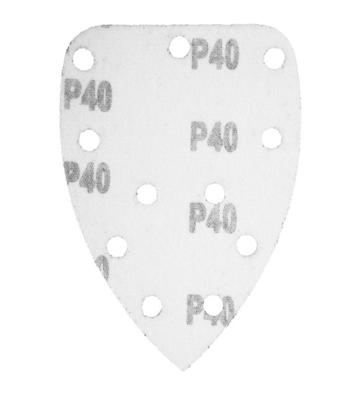 Krogpapir til delta-sliber GRAPHITE 140 x 140 x 80 mm kornstørrelse K40, 5 stk.