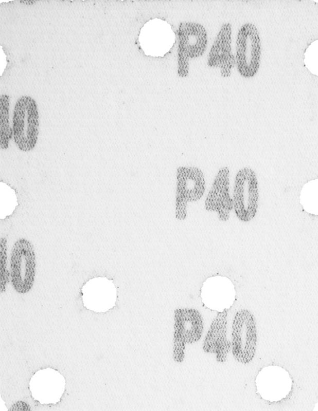 Krogpapir til delta-sliber GRAPHITE 140 x 140 x 80 mm kornstørrelse K40, 5 stk.