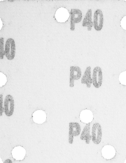 Krogpapir til delta-sliber GRAPHITE 140 x 140 x 80 mm kornstørrelse K40, 5 stk.