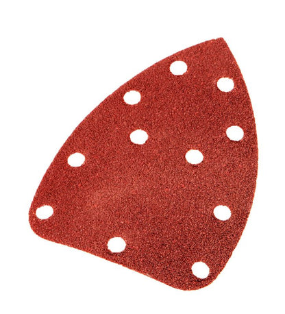 Velcro slibepapir til delta slibemaskine GRAPHITE 140 x 140 x 80 mm kornstørrelse K60, 5 stk.